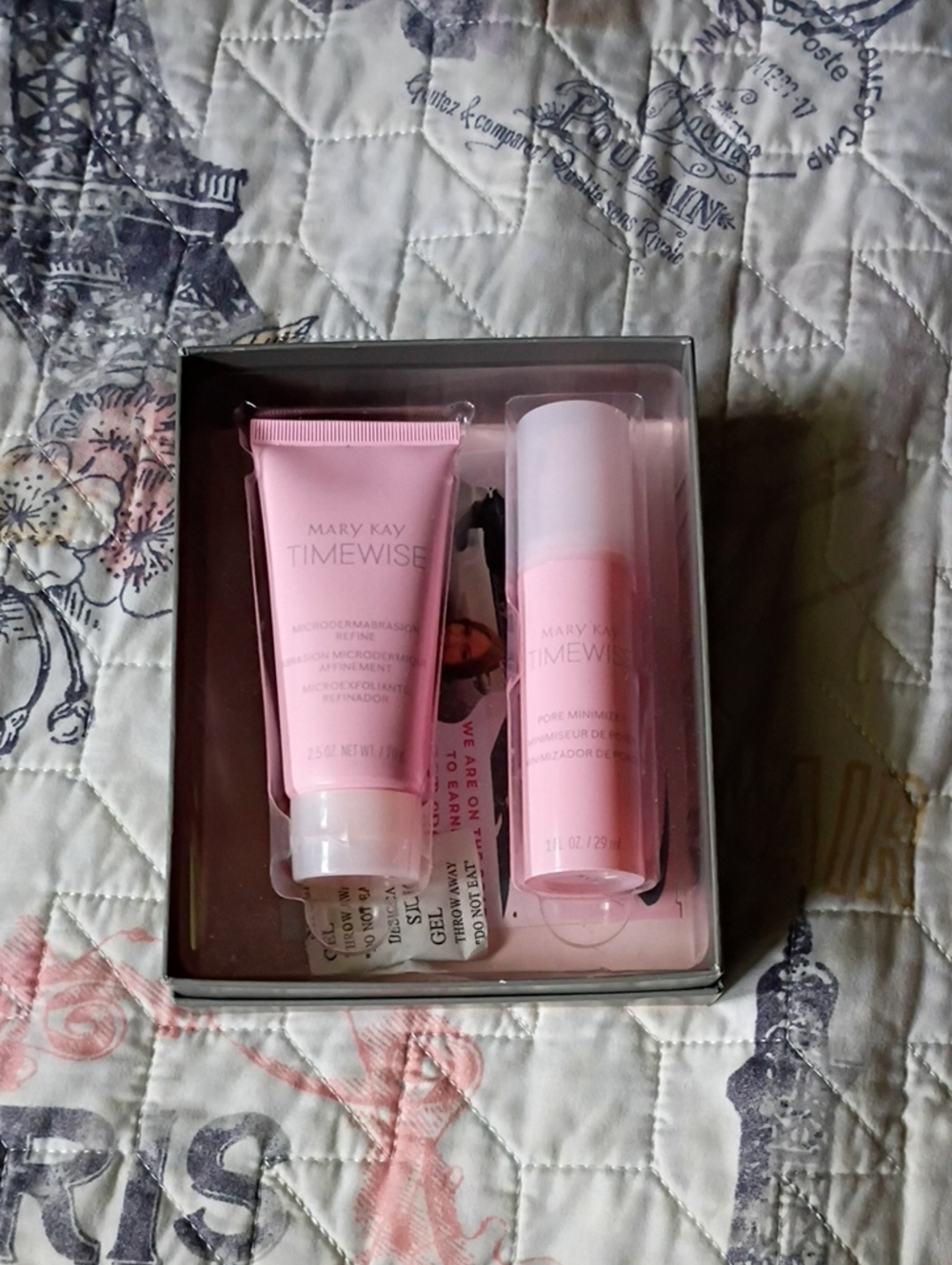 Mary Kay NIB TimeWise Pink Primer & Microdermabrasion Duo